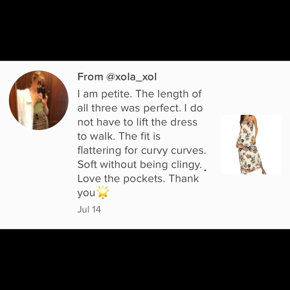 Tropical Maxi dress WITH POCKETS!! - Picture 7 of 9